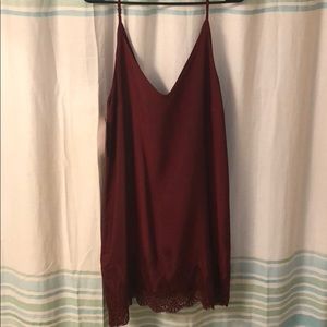 Scoop neck holiday dress